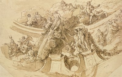 Allegorical Study by James Thornhill